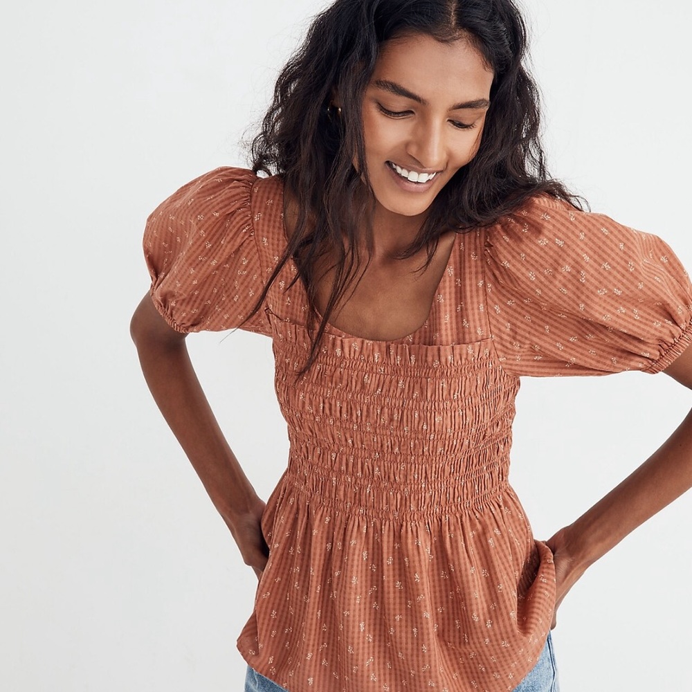 Madewell Bubble Sleeve Top